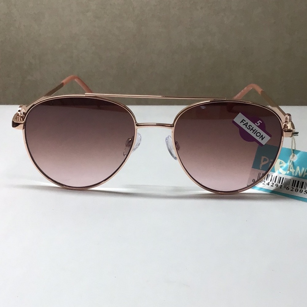 Women’s pink aviator sunglasses 62005